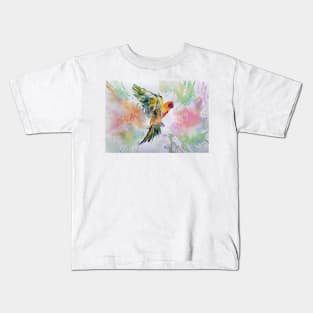 Flying parrot Kids T-Shirt